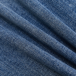 Sleeveless V-Neck Button-Front Denim Midi Dress