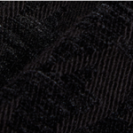 Black Jacquard Denim Beaded Mini Dress