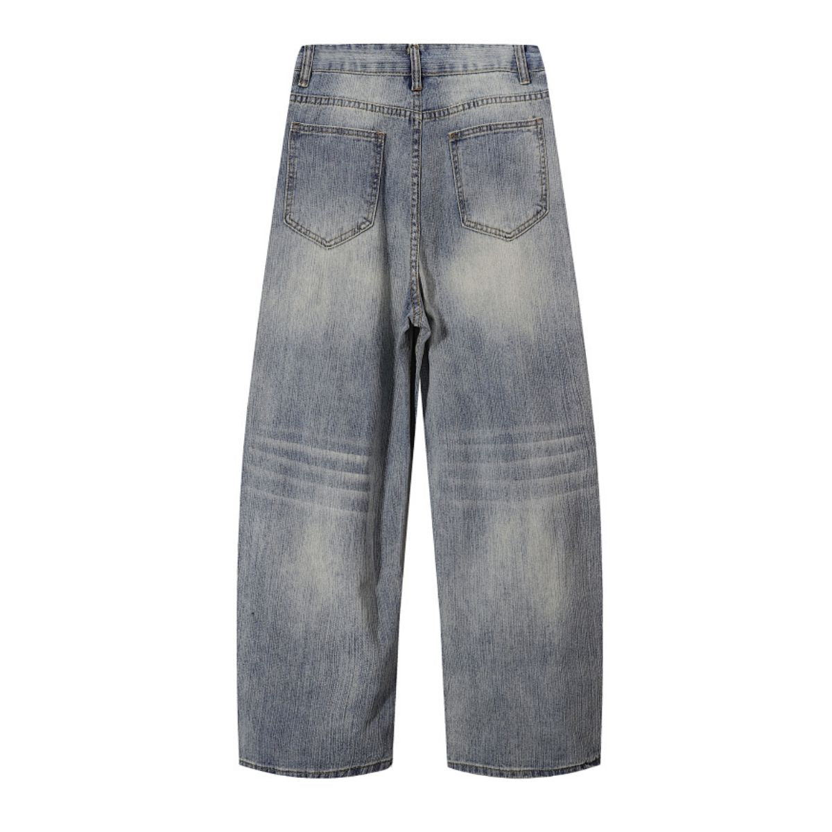 Vintage Slub Denim Barrel Leg Jeans