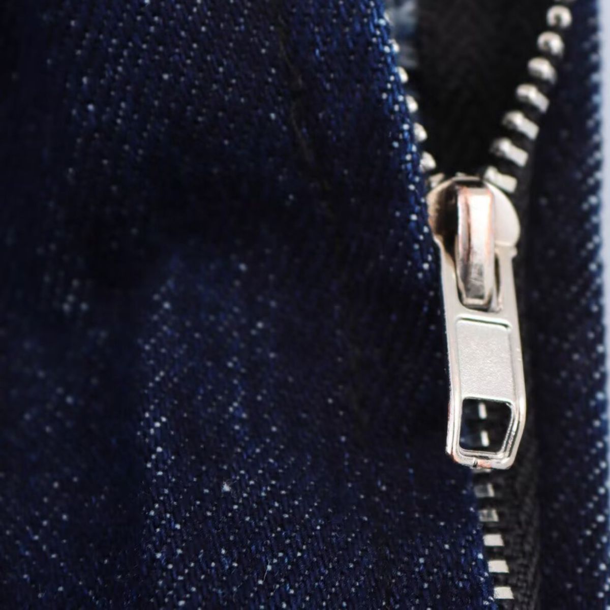 Classic Denim Square Neck A-Line Dress