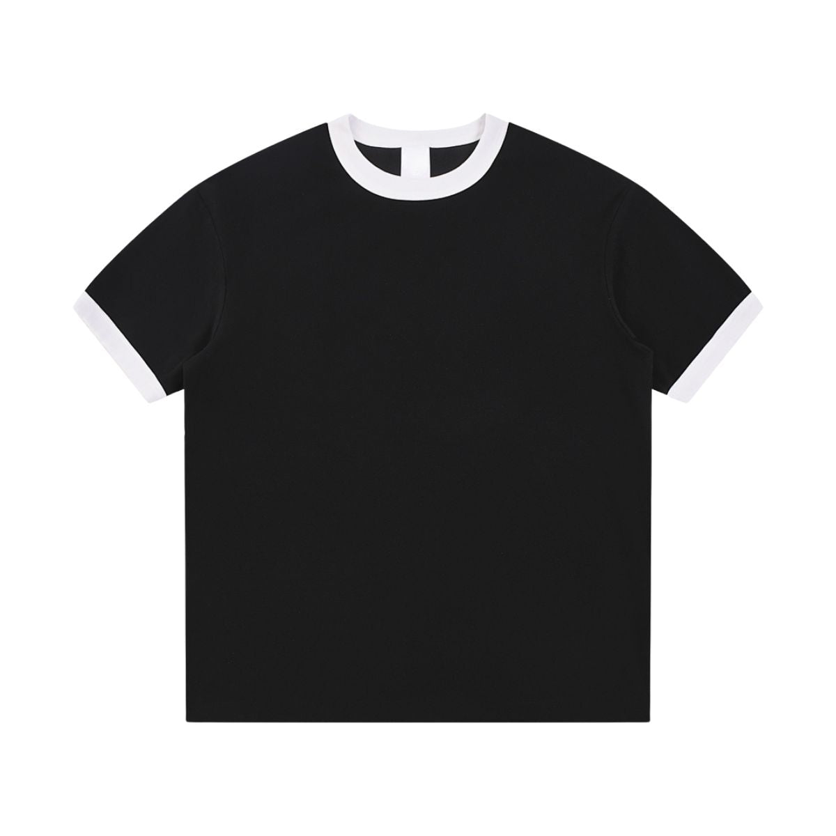 Crew Neck Boxy Fit Ringer Tee 220gsm