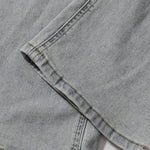 Light Blue Vintage Wash Flared Denim Jeans