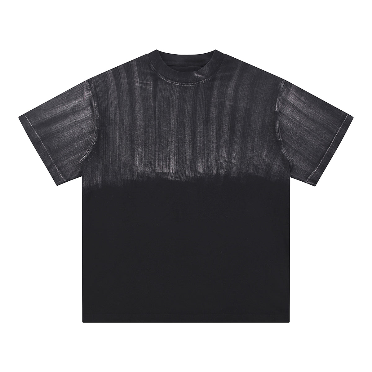 Hand-Painted Gradient Oversized Tee 270gsm
