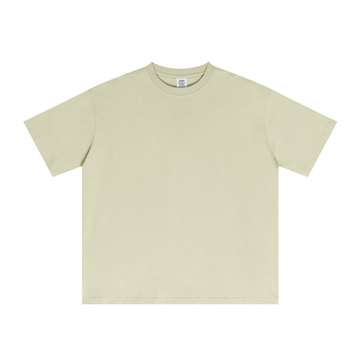 Crew Neck Solid Color T shirt 235gsm