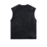 Downhill Skateboard Vintage Sleeveless Tee-INNBLAC Fashion Apparel