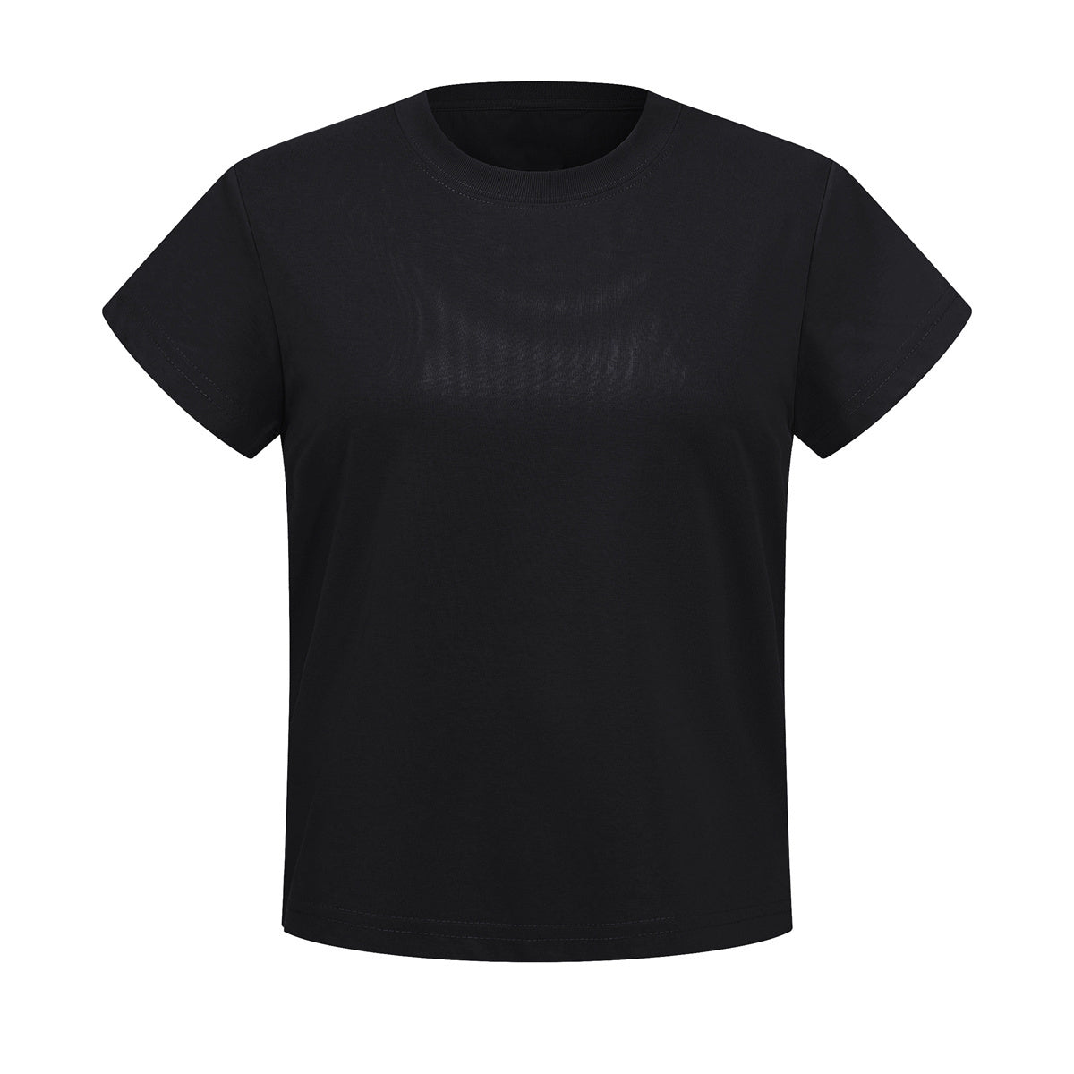 Classic Crew Neck Comfortable Versatile Everyday Tee