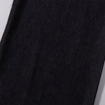 Classic Dark Wash Wide-Leg Denim Jeans