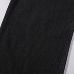 Shibuya Dragon Embroidered Wide Leg Jeans