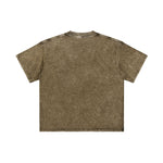 Vintage Washed Boxy Relaxed Streetwear Tee