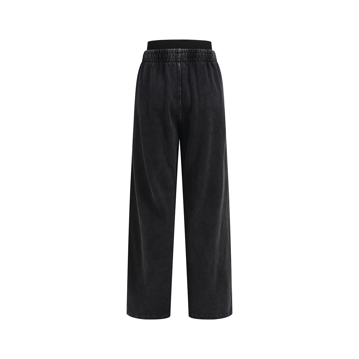 Heavy Wash Cotton Double Waistband Sweatpants