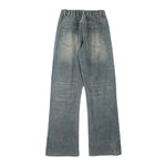 Vintage Washed Bootcut Denim Pants-INNBLAC Fashion Apparel