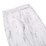 White Tie-Dye Baggy Denim Jeans-INNBLAC Fashion Apparel