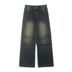 Vintage Wash Wide Leg Jeans-INNBLAC Fashion Apparel