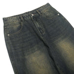 Vintage Wash Wide Leg Jeans-INNBLAC Fashion Apparel