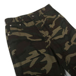 Camouflage Straight Leg Denim Pants-INNBLAC Fashion Apparel