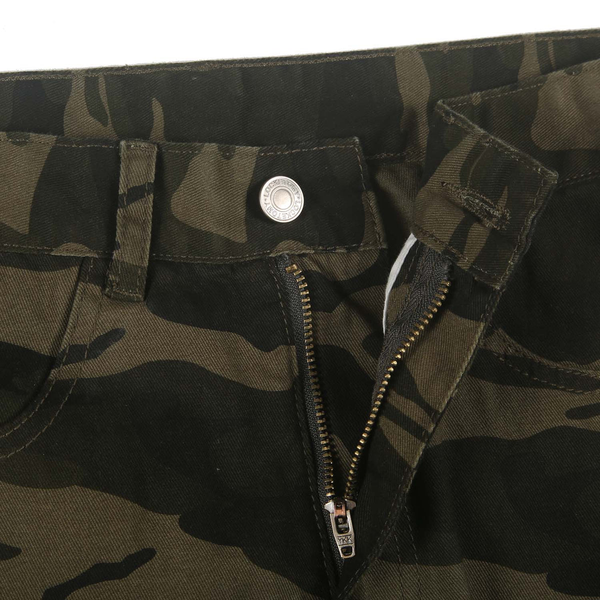 Baggy Camouflage Cargo Jeans-INNBLAC Fashion Apparel