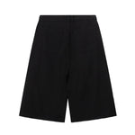 Contrast Stitch Utility Denim Shorts