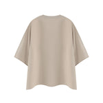 Washed Boxy Cropped Raglan Tee