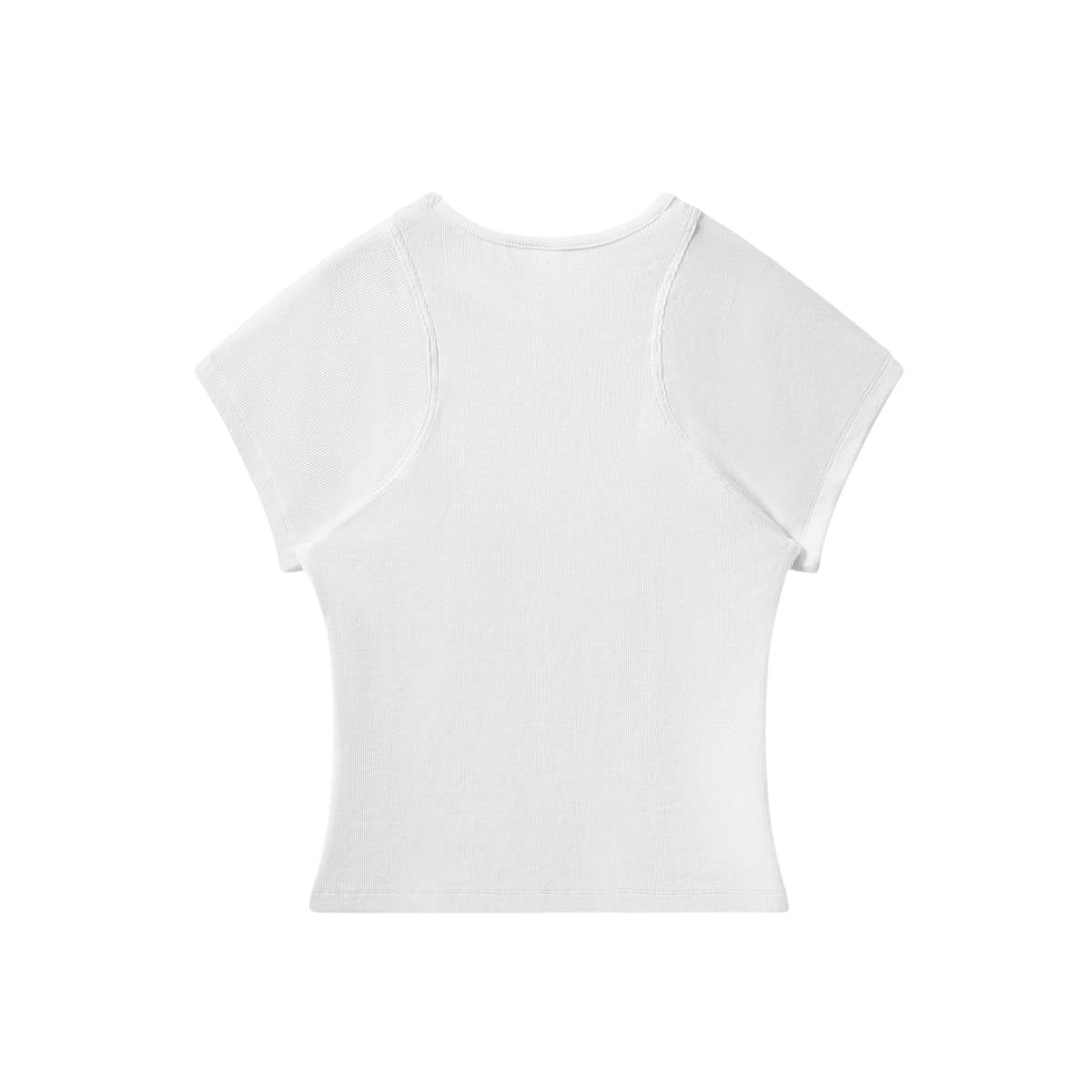 Academia Style Soft Daily Wear Stretch Tee
