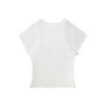 Academia Style Soft Daily Wear Stretch Tee