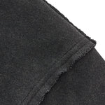 Raw Edge Boxy Washed Cotton Hoodie