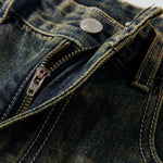 Faded Whiskers Bootcut Jeans-INNBLAC Fashion Apparel