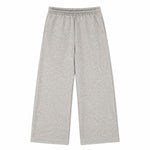 Quiet Luxury Old Money Style 320G Flower-Sand Straight-Leg Trousers