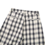 American Vintage Checkered Wide Leg Relaxed Pants