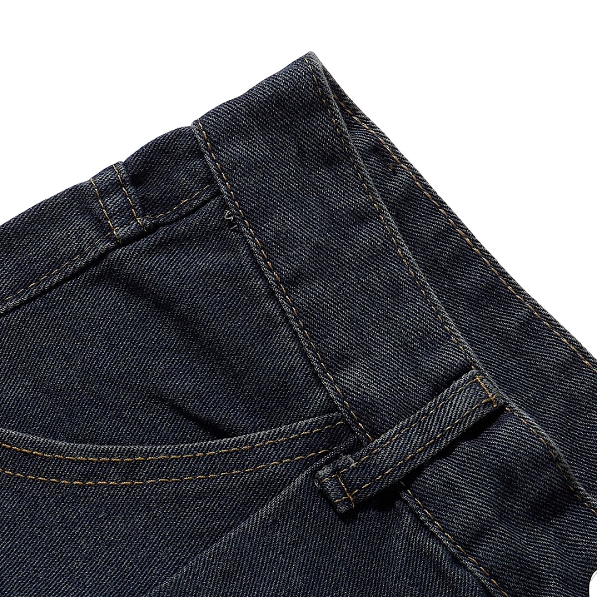 Vintage Shadow Wash Denim Shorts