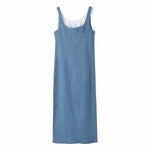 Light Blue Denim Slip Dress