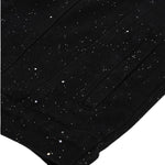 American Style Distressed Sequined Design Casual Loose Denim Jacket