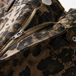 Leopard Full Length Jeans-INNBLAC Fashion Apparel