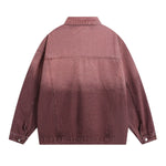 Retro Japanese Loose Gradient Denim Jacket Men & Women