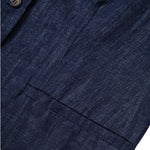 Women' s Relaxed Indigo Denim Waistcoat