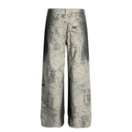 Smoke Rise Vintage Wash Raw Hem Straight-Leg Jeans