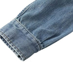 Women's Loose Long-sleeved Denim Shirt Top