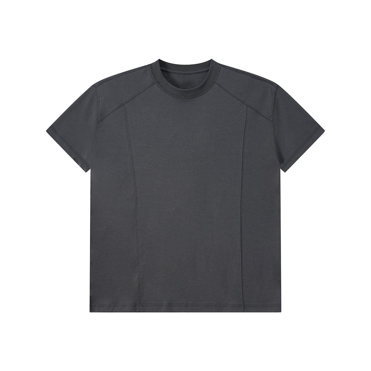Lyocell Athletic Tee Paneled Design Clean Fit Soft Touch