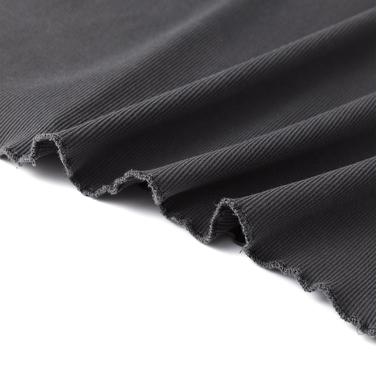 High Waist Ruched Knit Maxi Skirt