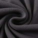 High Waist Ruched Knit Maxi Skirt