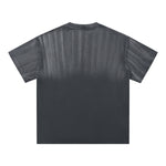 Hand-Painted Gradient Oversized Tee 270gsm