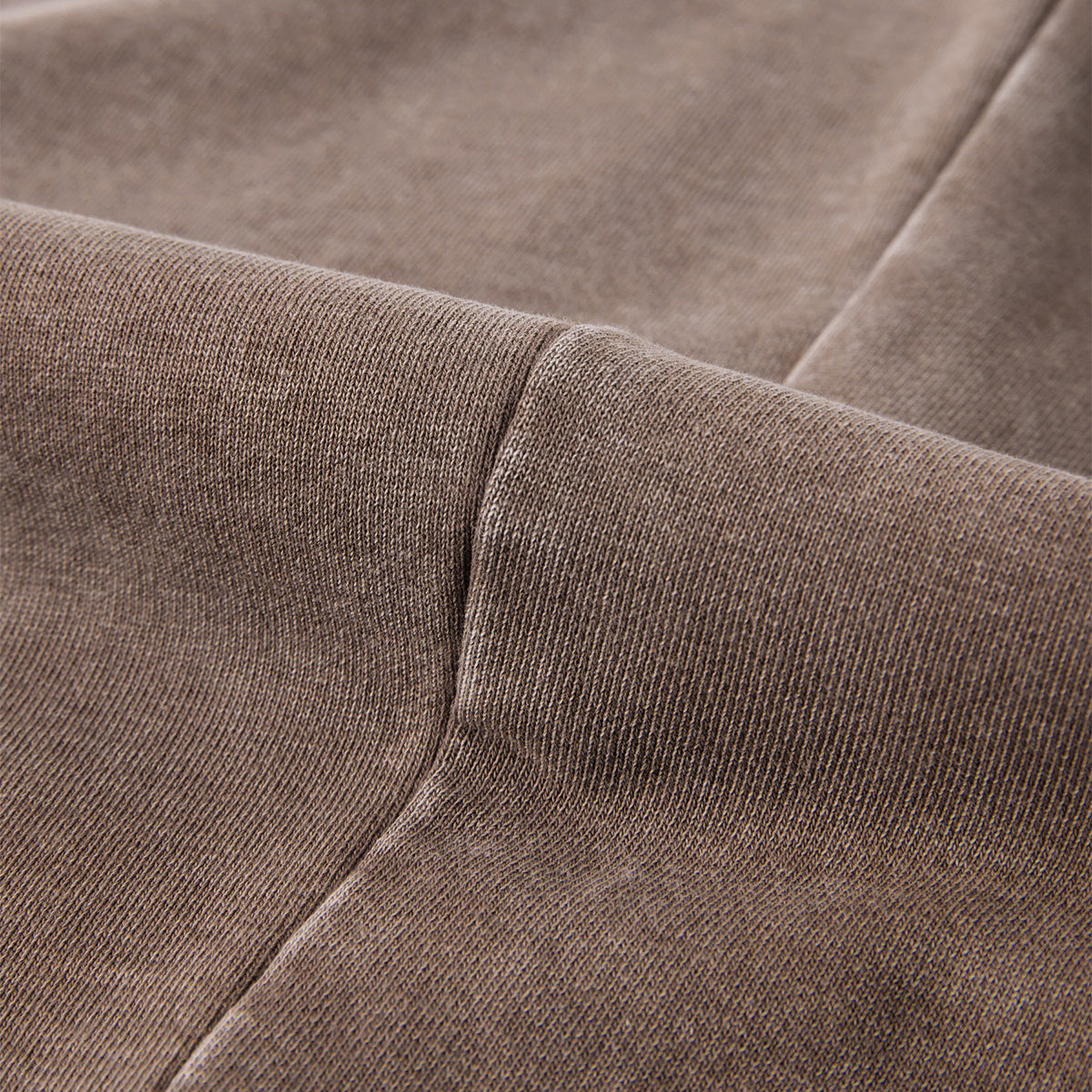 Vintage Washed Curved Panel Wide Drawstring Pants