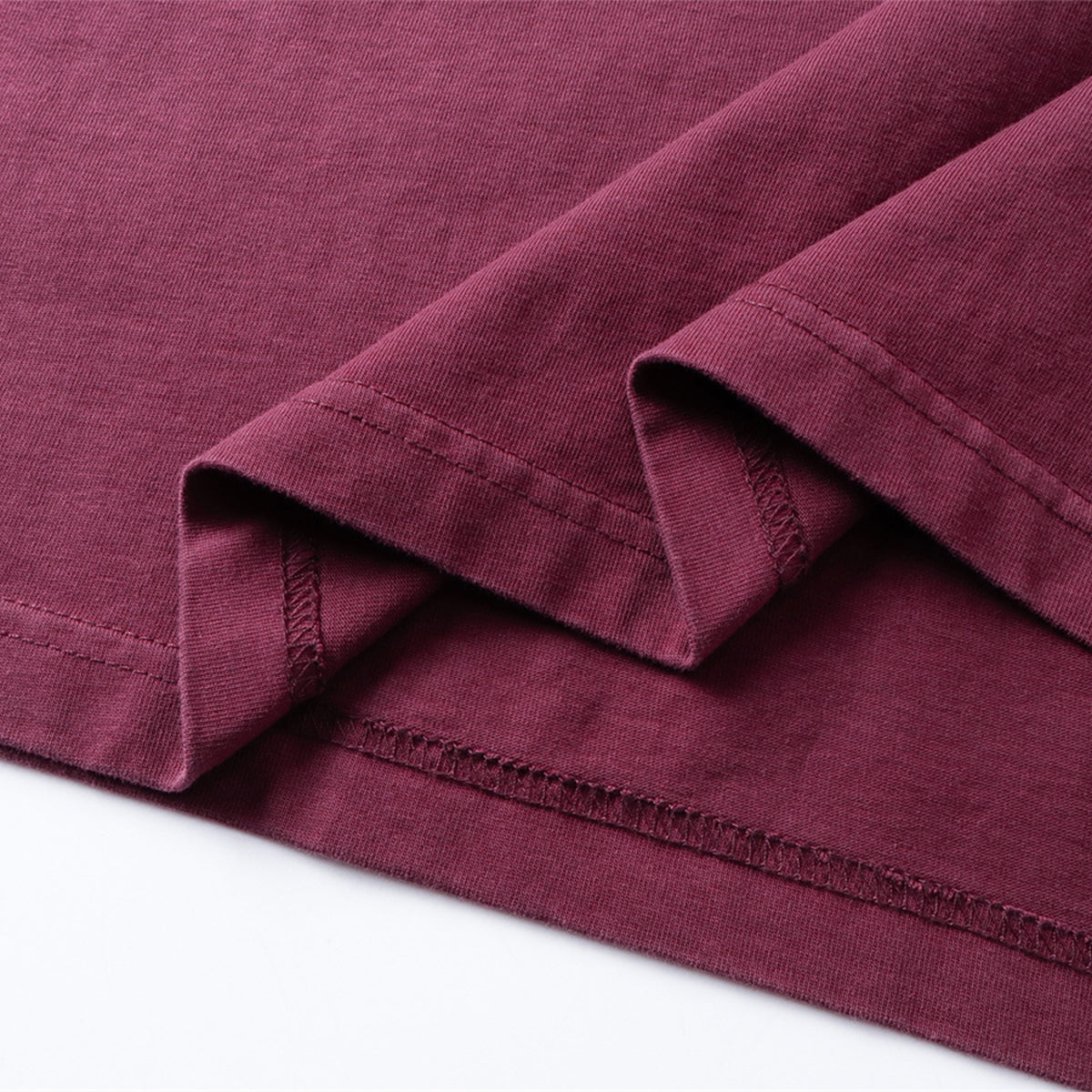 Retro Distressed Cotton Vintage Wash Polo T-Shirt