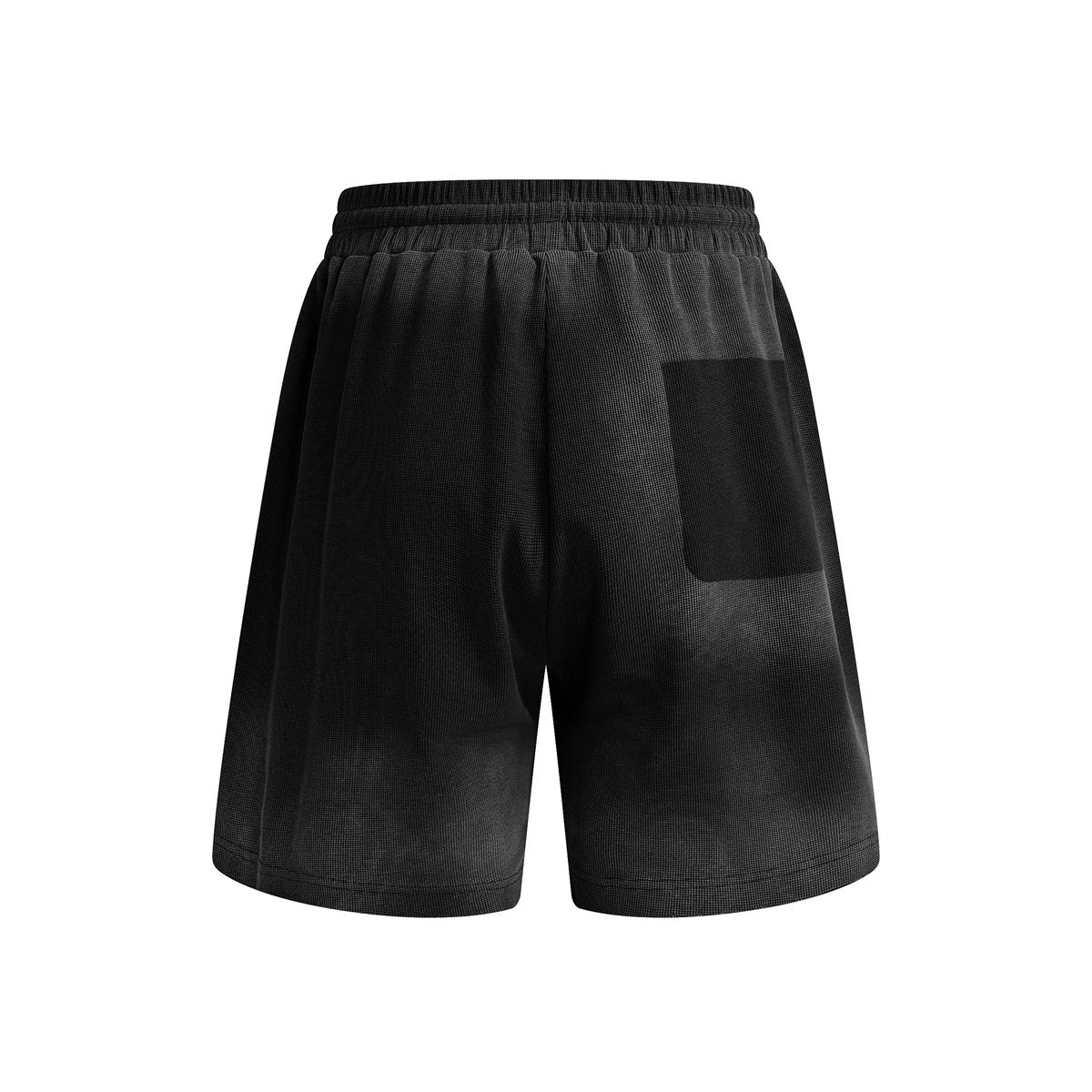 Ombre Color Drawstring Casual Lounge Elastic Waist Shorts