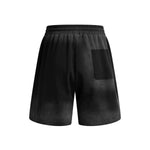 Ombre Color Drawstring Casual Lounge Elastic Waist Shorts