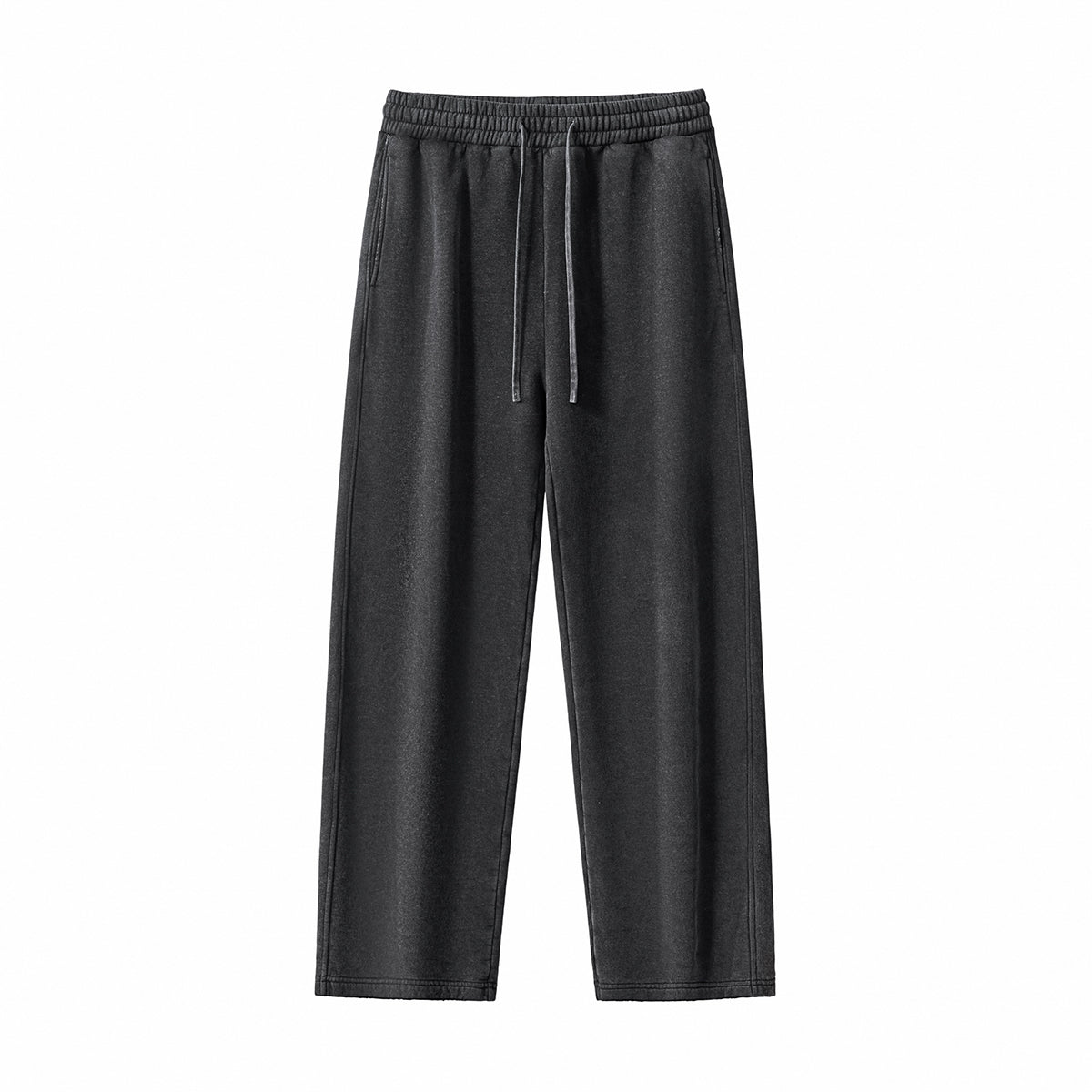 Vintage Wash Straight-Leg Fleece Sweatpants