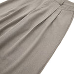 Double-Pleat Baggy Wide-Leg Trousers