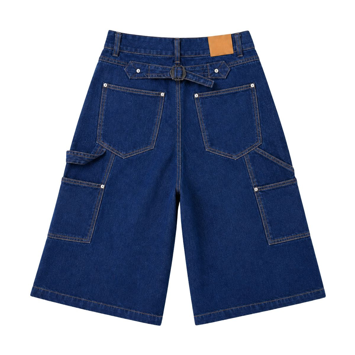 Vintage Wide Leg Denim Shorts