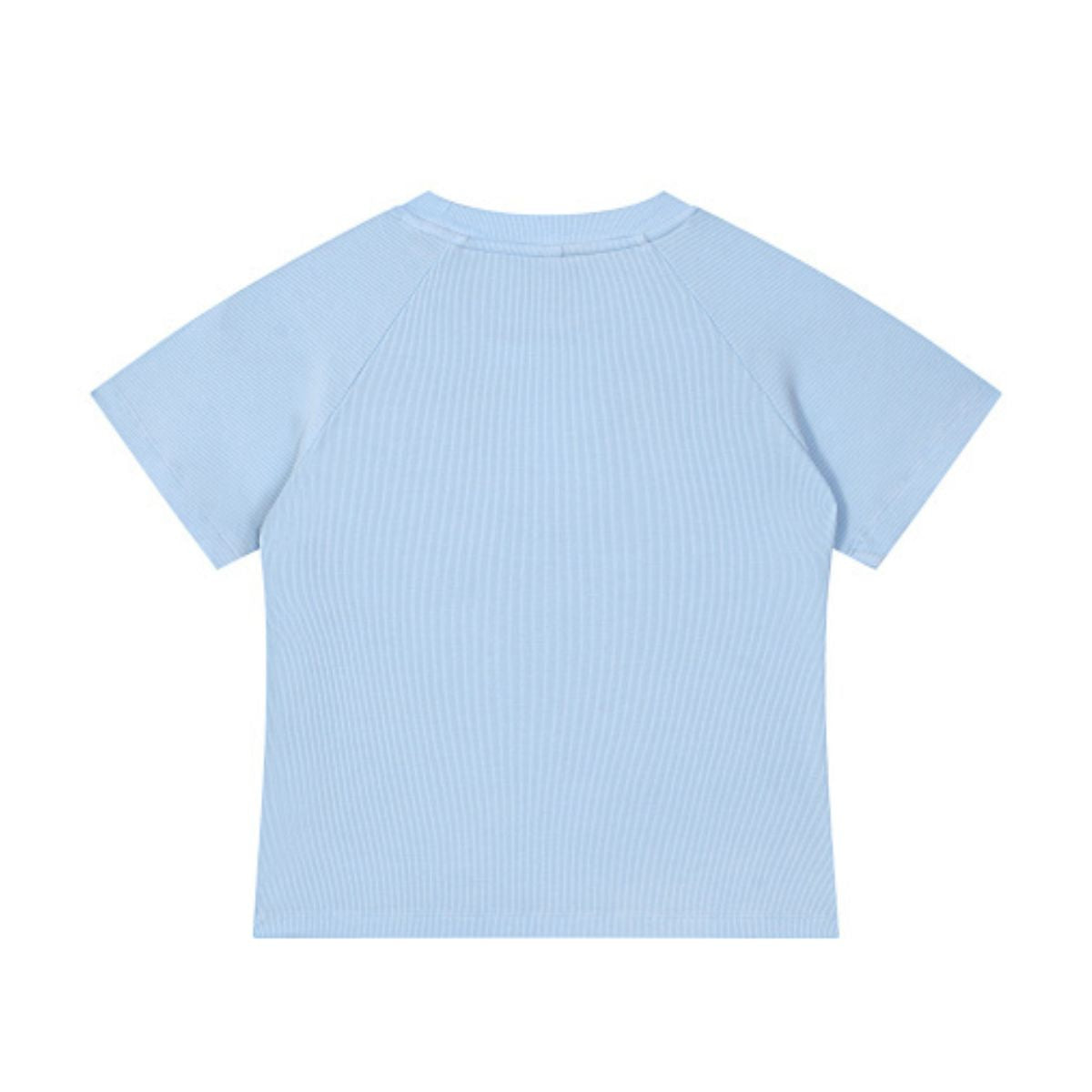 260G Snow Wash Oversized Raglan Sleeve T-Shirt