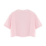 Snowflake Washed Boxy Cropped Cotton Tee 2026
