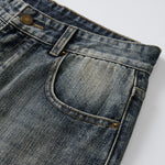 Straight Leg Casual Denim Pants-INNBLAC Fashion Apparel